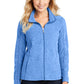 Women's Full-Zip Jacket - L235 - Light Royal Heather