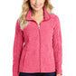 Women's Full-Zip Jacket - L235 - Pink Raspberry Heather