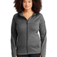Women's Three-Pocket Tech Fleece Full-Zip Hooded Jacket - L248 - Graphite Heather