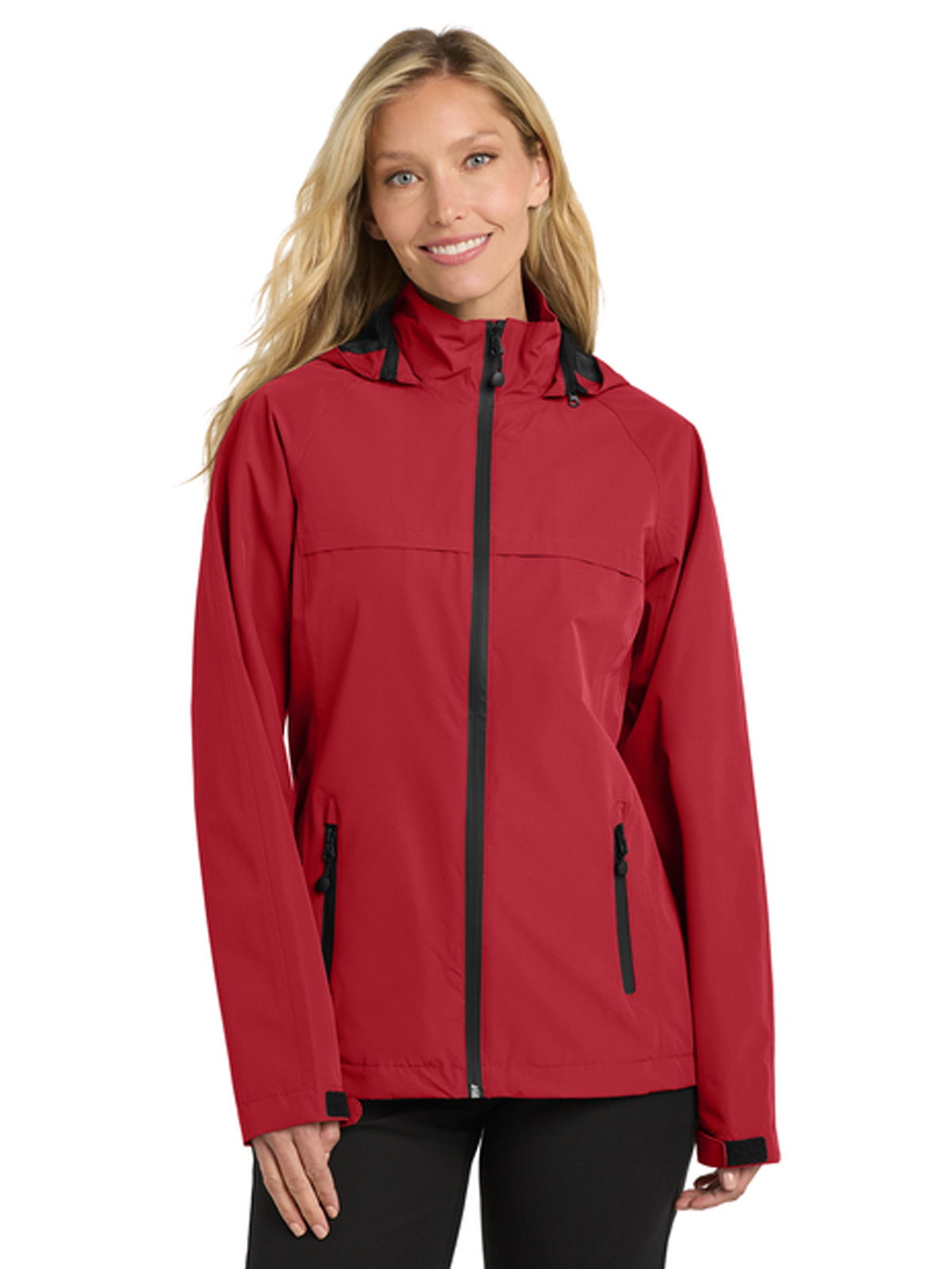 Women's Two-Pocket Torrent Waterproof Jacket - L333 - Engine Red