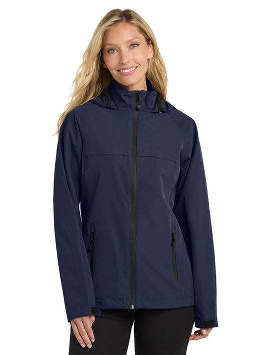 Women's Two-Pocket Torrent Waterproof Jacket - L333 - True Navy