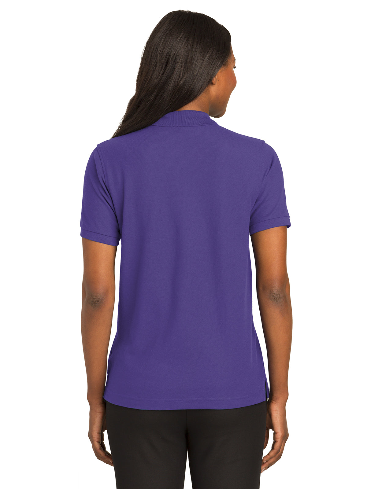 Women's Silk Touch Polo Shirt - L500 - Purple