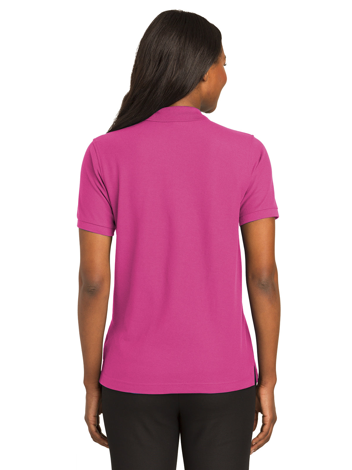 Women's Silk Touch Polo Shirt - L500 - Tropical Pink