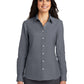 Women's Oxford Button Up Shirt - L658 - Black