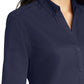 Women's 3/4 Sleeve Twill Shirt - L665 - True Navy