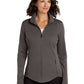 Women's 2-Pocket Smooth Fleece Jacket - L904 - Graphite
