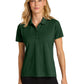 Women's Pocketless Moisture Wicking Polo - LK240 - Deep Forest Green