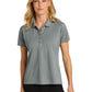 Women's Pocketless Moisture Wicking Polo - LK240 - Gusty Grey