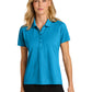 Women's Pocketless Moisture Wicking Polo - LK240 - Prism Purple