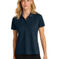 Women's Pocketless Moisture Wicking Polo - LK240 - River Blue Navy
