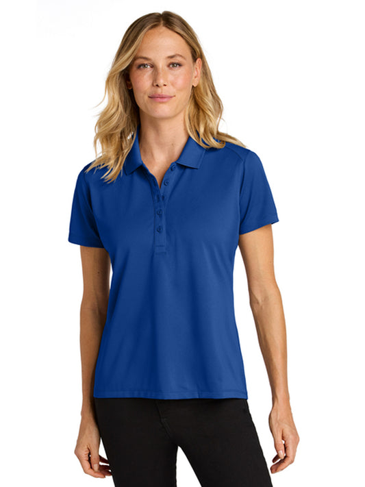 Women's Pocketless Moisture Wicking Polo - LK240 - True Royal