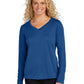 Women's Long Sleeve PosiCharge Competitor V-Neck T-Shirt - LST353LS - Royal