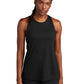Women's Pocketless Tri-Blend Tank Top - LST402 - Black Triad Solid