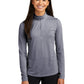 Women's Pocketless 1/4-Zip Pullover Sweatshirt - LST407 - True Navy Heather