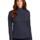 Women's Half-Zip Pullover - LST469 - Deep Navy Heather