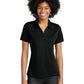 Women's PosiCharge Moisture-Wicking Polo - LST550 - Black