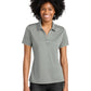 Women's PosiCharge Moisture-Wicking Polo - LST550 - Silver
