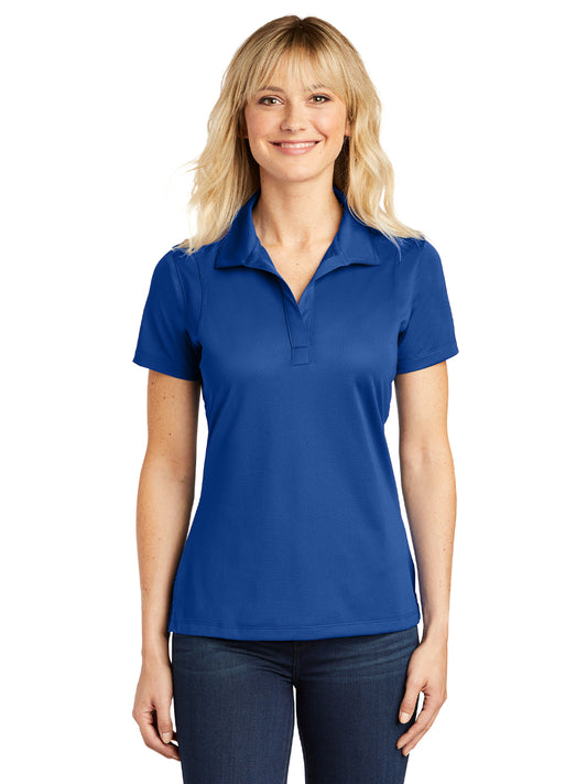 Women's Micropique Sport Polo - LST650 - True Royal