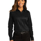 Women's Long Sleeve Shirt - LW808 - Deep Black