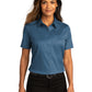 Women's Short Sleeve Button Up Shirt - LW809 - Regatta Blue