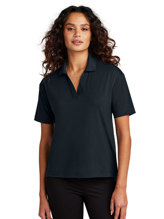 Women's Stretch Polo - MM1015 - Night Navy