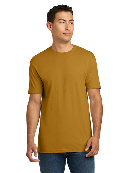 Unisex Pocketless Cotton Tee - NL3600 - Antique Gold