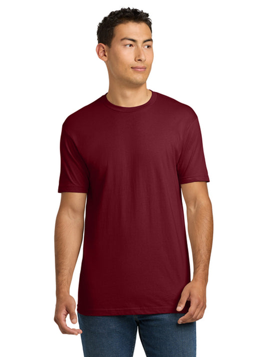 Unisex Pocketless Cotton Tee - NL3600 - Cardinal