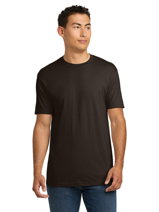 Unisex Pocketless Cotton Tee - NL3600 - DK Chocolate