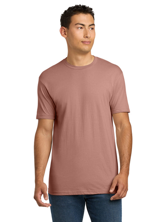 Unisex Pocketless Cotton Tee - NL3600 - Desert Pink