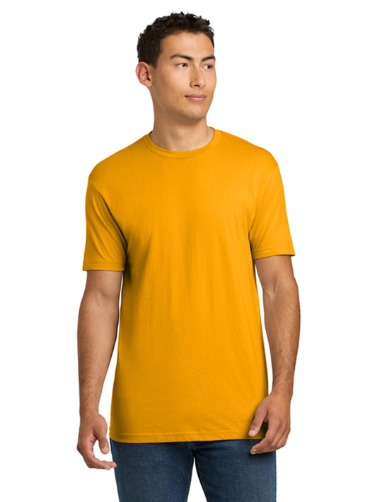Unisex Pocketless Cotton Tee - NL3600 - Gold