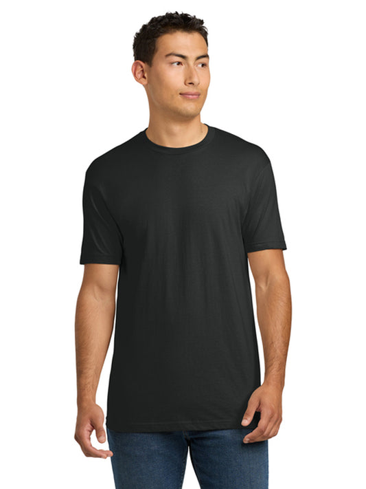 Unisex Pocketless Cotton Tee - NL3600 - Graphite Black