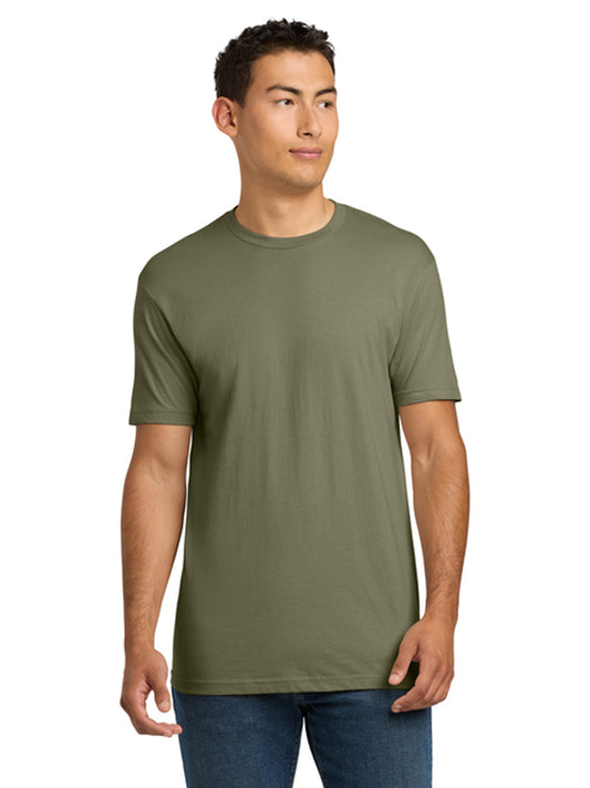 Unisex Pocketless Cotton Tee - NL3600 - Light Olive
