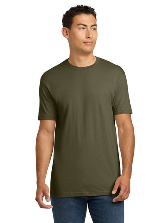 Unisex Pocketless Cotton Tee - NL3600 - Military Green