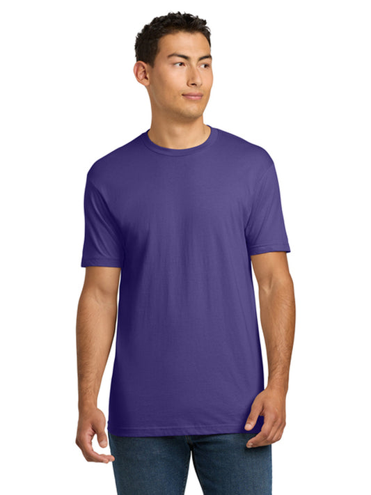 Unisex Pocketless Cotton Tee - NL3600 - Purple Rush
