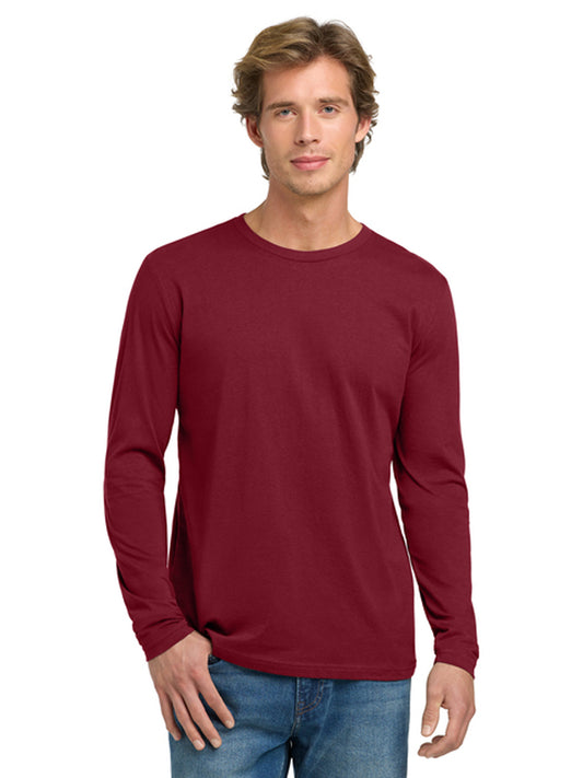 Unisex Pocketless Long Sleeve Tee - NL3601 - Cardinal