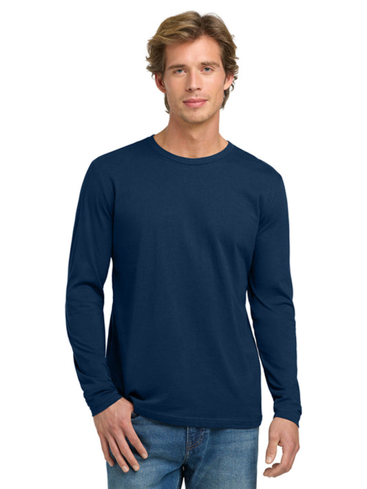 Unisex Pocketless Long Sleeve Tee - NL3601 - Cool Blue