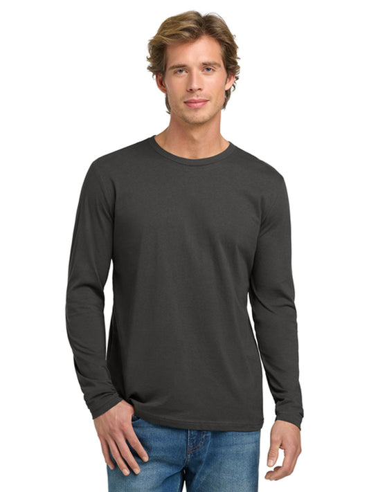 Unisex Pocketless Long Sleeve Tee - NL3601 - Heavy Metal