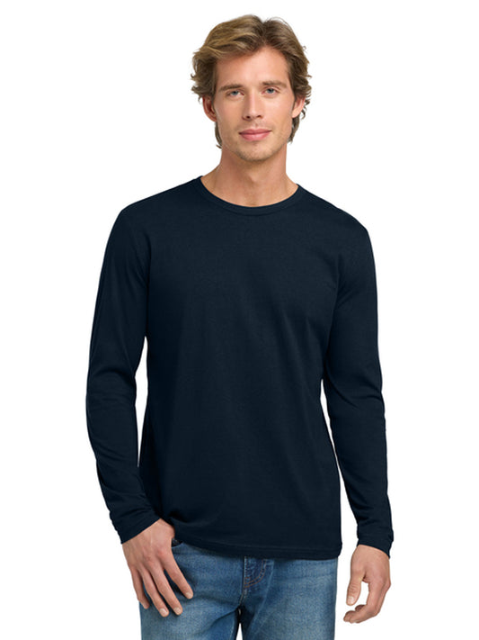 Unisex Pocketless Long Sleeve Tee - NL3601 - Midnight Navy