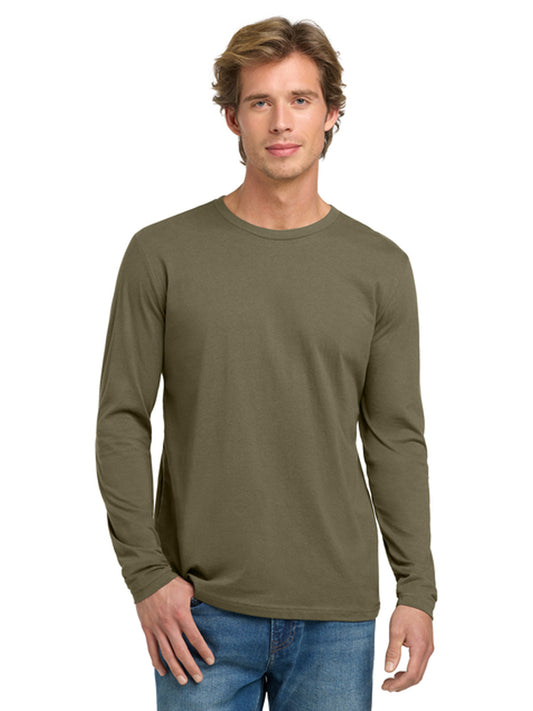 Unisex Pocketless Long Sleeve Tee - NL3601 - Military Green