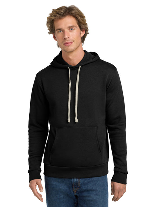 Unisex 1-Pocket Pullover Hoodie - NL9303 - Black