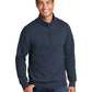 Men's Pocketless 1/4-Zip Pullover Sweatshirt - PC78Q - Navy