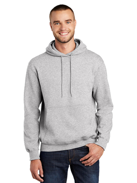 Men's 1-Pocket Hooded Sweatshirt - PC90H - Ash