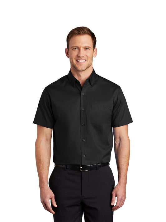 Men's Twill Shirt - S664 - Black