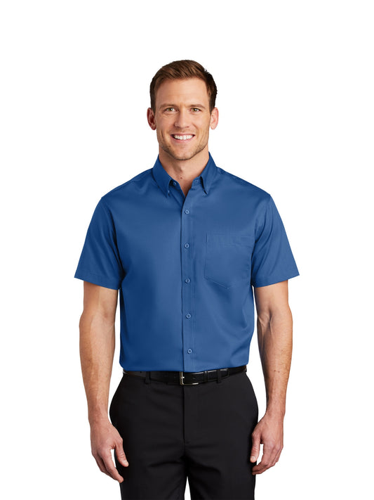 Men's Twill Shirt - S664 - True Blue