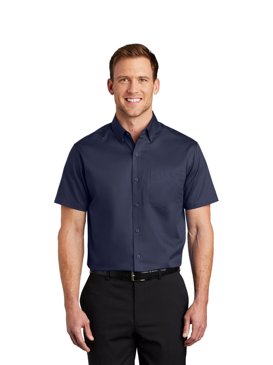 Men's Twill Shirt - S664 - True Navy