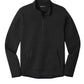 Men's 1/4-Zip Pullover Sweatshirt - ST281 - Black