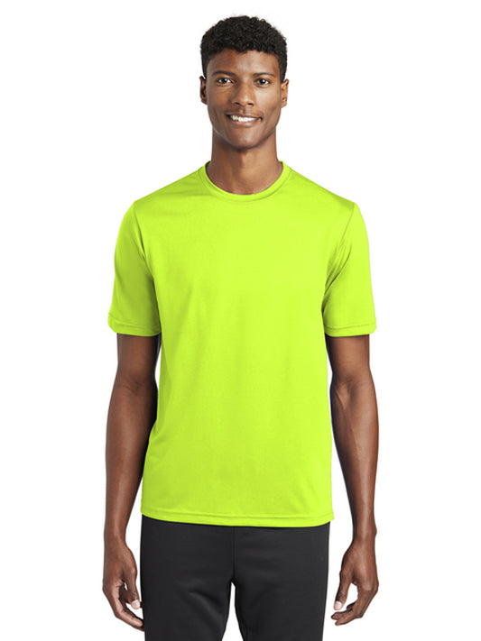 Men's PosiCharge® Moisture Wicking Tough T-Shirt - ST320 - Neon Yellow