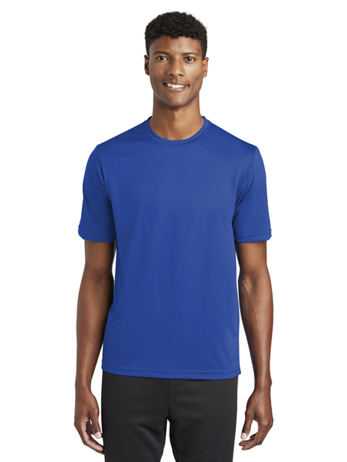 Men's PosiCharge® Moisture Wicking Tough T-Shirt - ST320 - True Royal