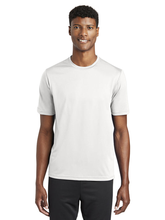 Men's PosiCharge® Moisture Wicking Tough T-Shirt - ST320 - White