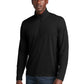 Men's Pocketless 1/4-Zip Pullover Sweatshirt - ST407 - Black Triad Solid